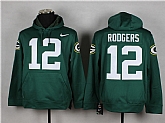 Nike Green Bay Packers #12 Rodgers 2014 Pullover Hoodie Green,baseball caps,new era cap wholesale,wholesale hats
