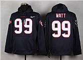 Nike Houston Texans #99 Watt 2014 Pullover Hoodie Navy Blue,baseball caps,new era cap wholesale,wholesale hats