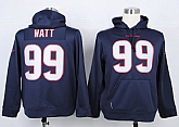 Nike Houston Texans #99 Watt Pullover Hoodie Navy Blue ,baseball caps,new era cap wholesale,wholesale hats