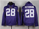 Nike Minnesota Vikings #28 Adrian Peterson 2014 Pullover Hoodie Purple,baseball caps,new era cap wholesale,wholesale hats