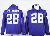 Nike Minnesota Vikings #28 Adrian Peterson Pullover Hoodie Purple,baseball caps,new era cap wholesale,wholesale hats