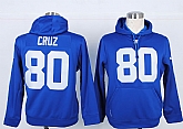 Nike New York Giants #80 Victor Cruz Blue,baseball caps,new era cap wholesale,wholesale hats