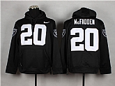 Nike Oakland Raiders #20 McFadden 2014 Pullover Hoodie Black,baseball caps,new era cap wholesale,wholesale hats