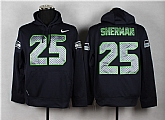 Nike Seattle Seahawks #25 Richard Sherman 2014 Pullover Hoodie Navy Blue,baseball caps,new era cap wholesale,wholesale hats