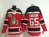 Ottawa Senators #65 Erik Karlsson Red Hoodie,baseball caps,new era cap wholesale,wholesale hats
