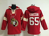 Ottawa Senators #65 Erik Karlsson Red Hoody,baseball caps,new era cap wholesale,wholesale hats