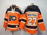 Philadelphia Flyers #27 Hextall Orange Hoodie,baseball caps,new era cap wholesale,wholesale hats