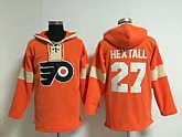Philadelphia Flyers #27 Ron Hextall Orange Hoody,baseball caps,new era cap wholesale,wholesale hats