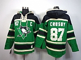 Pittsburgh Penguins #87 Sidney Crosby Green Hoodie,baseball caps,new era cap wholesale,wholesale hats