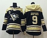 Pittsburgh Penguins #9 Dupuis Black Hoodie,baseball caps,new era cap wholesale,wholesale hats