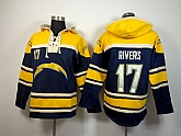 San Diego Chargers #17 Philip Rivers Navy Blue Hoodie,baseball caps,new era cap wholesale,wholesale hats