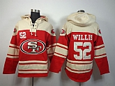 San Francisco 49ers #52 Patrick Willis Red Hoodie,baseball caps,new era cap wholesale,wholesale hats