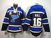 St.Louis Blues #16 Hull Navy Blue Hoodie,baseball caps,new era cap wholesale,wholesale hats