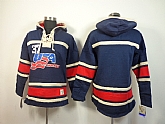 Team USA Hockey NHL Blank Navy Blue Hoodie,baseball caps,new era cap wholesale,wholesale hats
