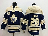 Toronto Maple Leafs #28 Tie Domi Navy Blue Hoodie,baseball caps,new era cap wholesale,wholesale hats