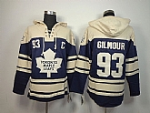 Toronto Maple Leafs #93 Doug Gilmour Navy Blue Hoodie,baseball caps,new era cap wholesale,wholesale hats