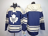 Toronto Maple Leafs blank Navy Blue Hoodie,baseball caps,new era cap wholesale,wholesale hats