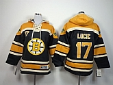 Youth Boston Bruins #17 Milan Lucic Black Hoodie,baseball caps,new era cap wholesale,wholesale hats