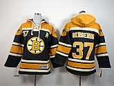 Youth Boston Bruins #37 Patrice Bergeron Black Hoodie,baseball caps,new era cap wholesale,wholesale hats