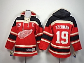 Youth Detroit Red Wings #19 Steve Yzerman Red Hoodie,baseball caps,new era cap wholesale,wholesale hats