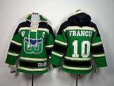 Youth Hartford Whalers #10 Ron Francis Black Hoodie,baseball caps,new era cap wholesale,wholesale hats