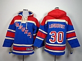 Youth New York Rangers #30 Henrik Lundqvist Light Blue Hoodie,baseball caps,new era cap wholesale,wholesale hats