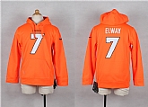 Youth Nike Denver Broncos #7 John Elway Orange Kids Hoody,baseball caps,new era cap wholesale,wholesale hats