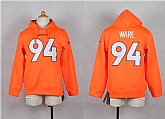 Youth Nike Denver Broncos #94 Ware Orange Kids Hoody,baseball caps,new era cap wholesale,wholesale hats