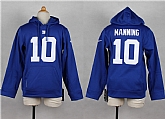 Youth Nike New York Giants #10 Eli Manning Blue Kids Hoody,baseball caps,new era cap wholesale,wholesale hats