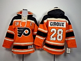 Youth Philadelphia Flyers #28 Claude Giroux Orange Hoodie,baseball caps,new era cap wholesale,wholesale hats