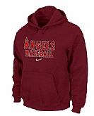 Anaheim Angels Pullover Hoodie Red,baseball caps,new era cap wholesale,wholesale hats