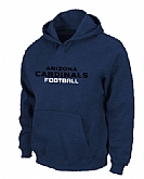 Arizona Cardinals Authentic font Pullover Hoodie Navy Blue,baseball caps,new era cap wholesale,wholesale hats