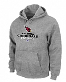 Arizona Cardinals Critical Victory Pullover Hoodie Grey,baseball caps,new era cap wholesale,wholesale hats