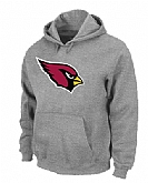 Arizona Cardinals Logo Pullover Hoodie Grey,baseball caps,new era cap wholesale,wholesale hats