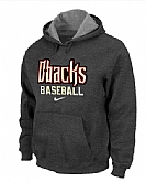 Arizona Diamondbacks Crimson Pullover Hoodie D.Grey,baseball caps,new era cap wholesale,wholesale hats