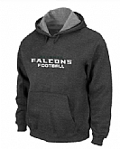 Atlanta Falcons Authentic font Pullover Hoodie Navy Grey,baseball caps,new era cap wholesale,wholesale hats