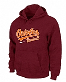Baltimore Orioles Pullover Hoodie RED,baseball caps,new era cap wholesale,wholesale hats