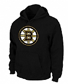 Boston Bruins Big x26 Tall Logo Pullover Hoodie Black,baseball caps,new era cap wholesale,wholesale hats