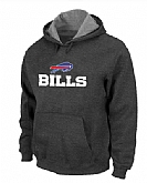 Buffalo Bills Authentic Logo Pullover Hoodie Navy Grey,baseball caps,new era cap wholesale,wholesale hats