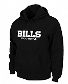 Buffalo Bills Authentic font Pullover Hoodie Black,baseball caps,new era cap wholesale,wholesale hats