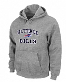 Buffalo Bills Heart x26 Soul Pullover Hoodie Grey,baseball caps,new era cap wholesale,wholesale hats