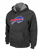 Buffalo Bills Logo Pullover Hoodie Navy Grey,baseball caps,new era cap wholesale,wholesale hats