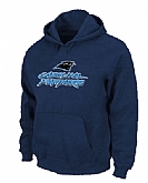 Carolina Panthers Authentic Logo Pullover Hoodie Navy Blue,baseball caps,new era cap wholesale,wholesale hats