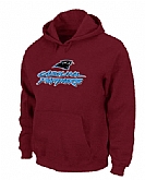 Carolina Panthers Authentic Logo Pullover Hoodie Red,baseball caps,new era cap wholesale,wholesale hats