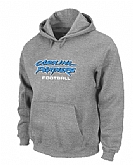 Carolina Panthers Authentic font Pullover Hoodie Grey,baseball caps,new era cap wholesale,wholesale hats