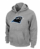 Carolina Panthers Logo Pullover Hoodie Grey,baseball caps,new era cap wholesale,wholesale hats