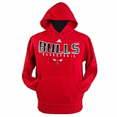 Chicago Bulls Team Logo Red Pullover Hoody,baseball caps,new era cap wholesale,wholesale hats