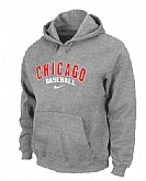 Chicago Cubs Pullover Hoodie Grey,baseball caps,new era cap wholesale,wholesale hats