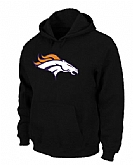 Denver Broncos Logo Pullover Hoodie Black,baseball caps,new era cap wholesale,wholesale hats