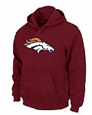 Denver Broncos Logo Pullover Hoodie Red,baseball caps,new era cap wholesale,wholesale hats